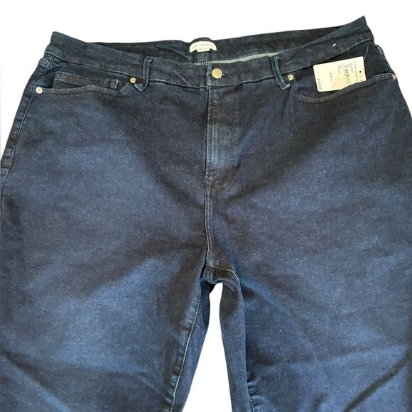 Good American Good Legs Cigarette Jeans Mid Rise Skinny Fit Womens 20 NWT - Picture 4 of 11